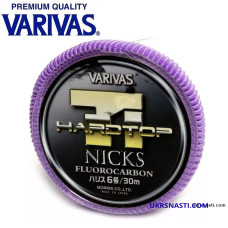Флюорокарбон Varivas Hardtop Ti Nicks диаметр 0,405мм размотка 30м прозрачный